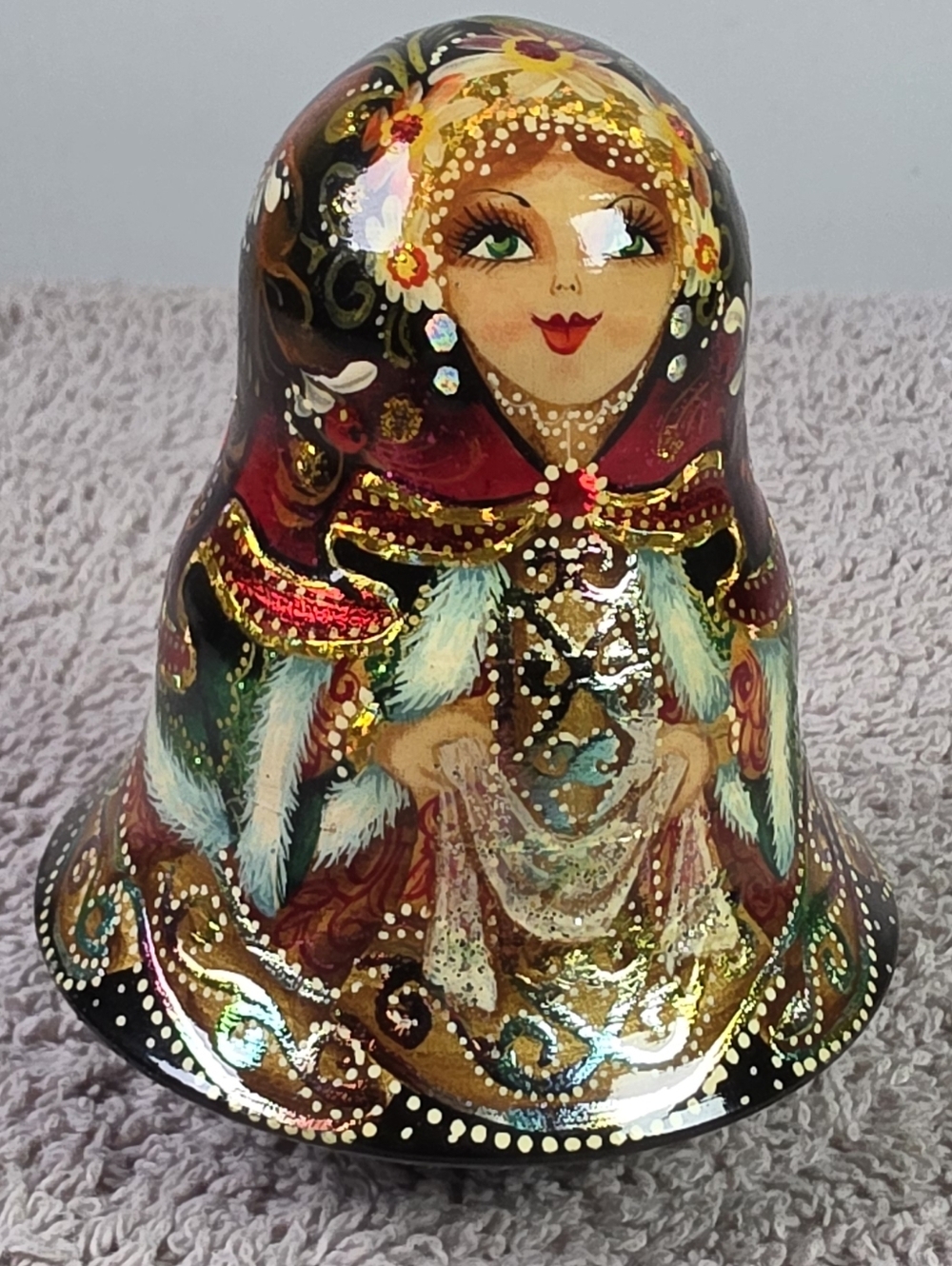 Russian Roly Poly Doll Known As Nevalyashka - Picture 9 of 13